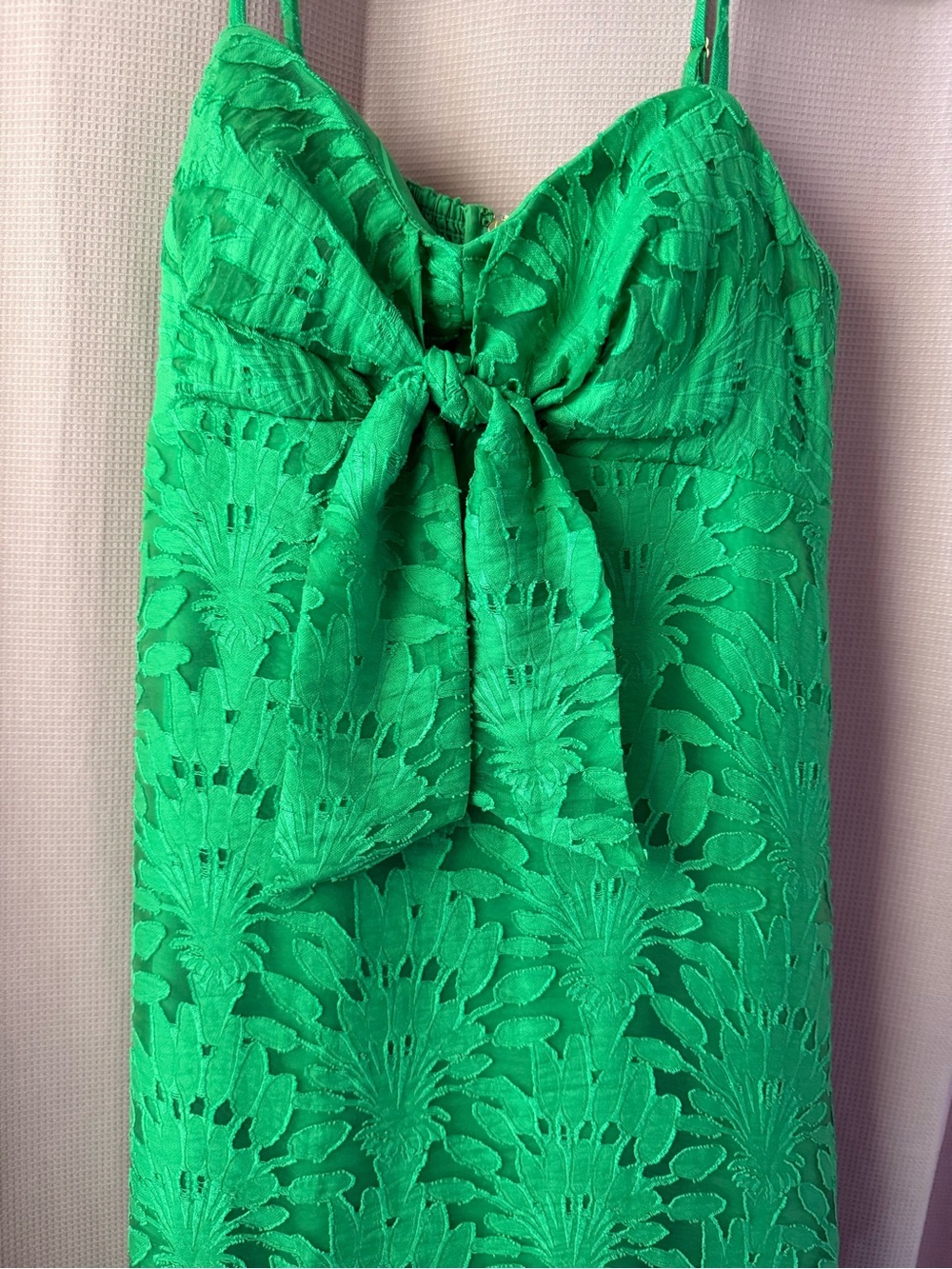 Saralynne Green Lace Maxi Dress - Picture 2 of 6